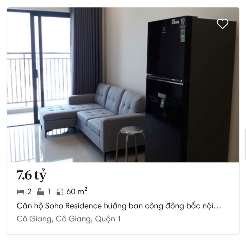 Căn Hộ Soho Residence